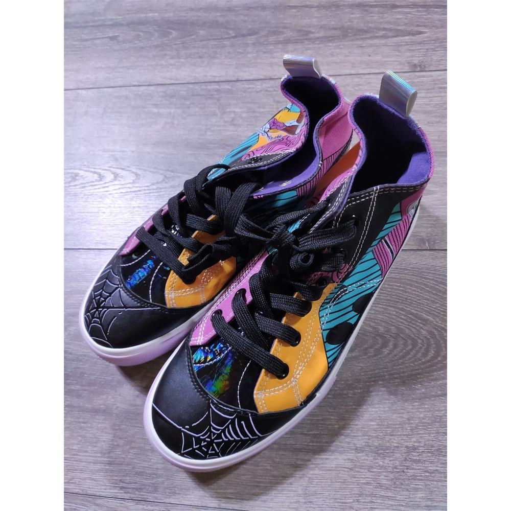 Ground Up Nightmare Before Christmas Jack Sally Sneakers Womens 8 Halloween
